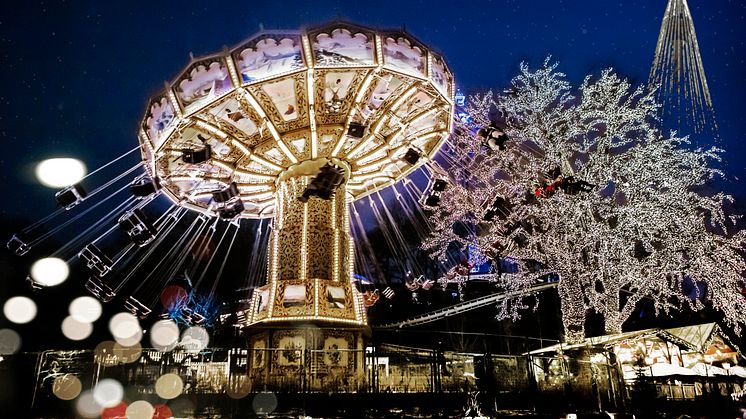 Jul på Liseberg med sin miljontals juleljus