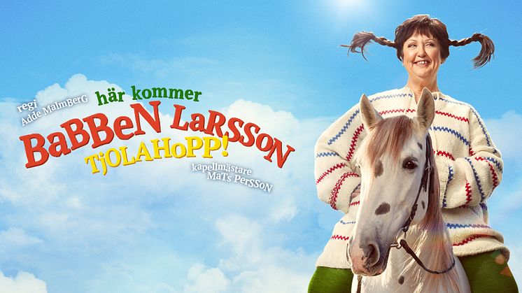 "Här kommer Babben Larsson, tjolahopp!" i Gävle Konserthus flyttas fram ett år