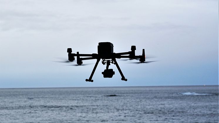 Droner vil bli brukt i forbindelse med oljevernøvelse utenfor Rørvik
