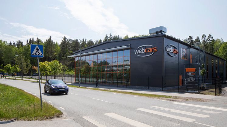 Webcars nya lokaler på Bjursvägen 31 i Upplands-Väsby