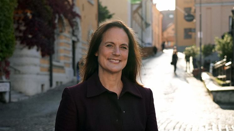 Jenny Helin, rektorsråd för Campus Gotland, Uppsala universitet. Foto: Daniel Olsson