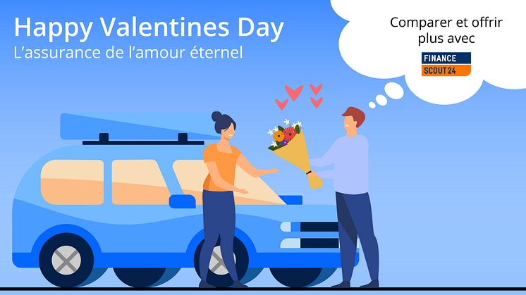 Enquête FinanceScout24 : quel est le budget des amoureux pour la Saint-Valentin 2022 ?