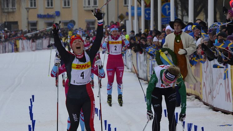 Laila Kveli, Norge, segrade i TjejVasan 2015. 