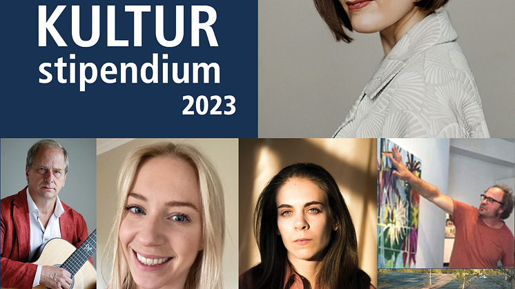 Sju får kulturstipendium 2023