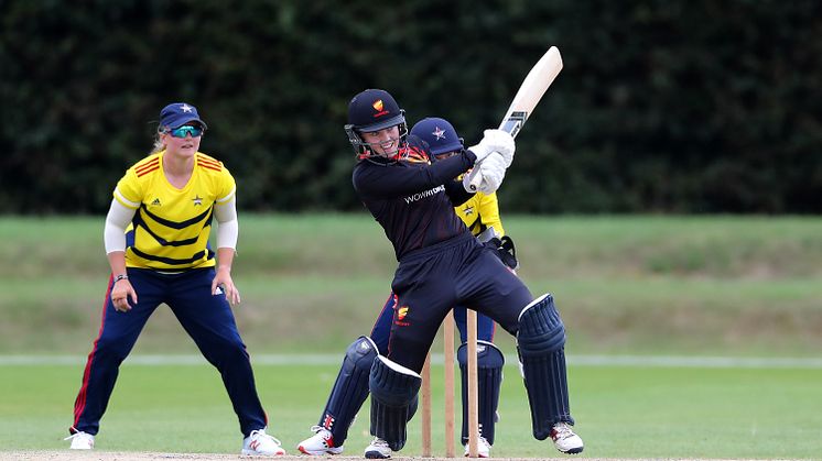 Sunrisers v Stars in year one of the Rachael Heyhoe Flint Trophy. Photo: Getty Images