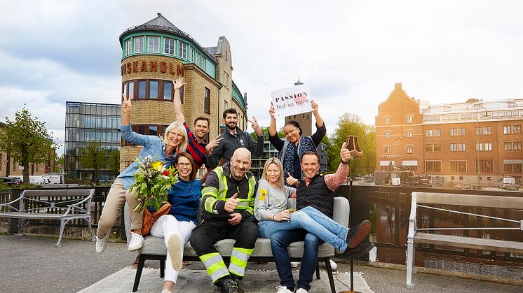 Bostäder i Borås firar sin certifiering som Great Place To Work.