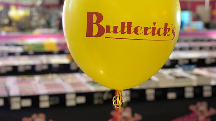 Butterick’s öppnar ytterligare en shop-in-shop   