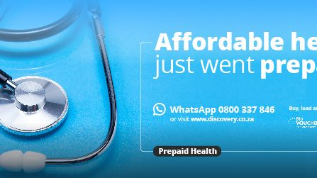 The Discovery Prepaid Health platform brings affordability, transparency and predictability to the costs of care by allowing users to buy prepaid vouchers for valued services – starting with face-to-face visits to a GP with access to medicine, all-in