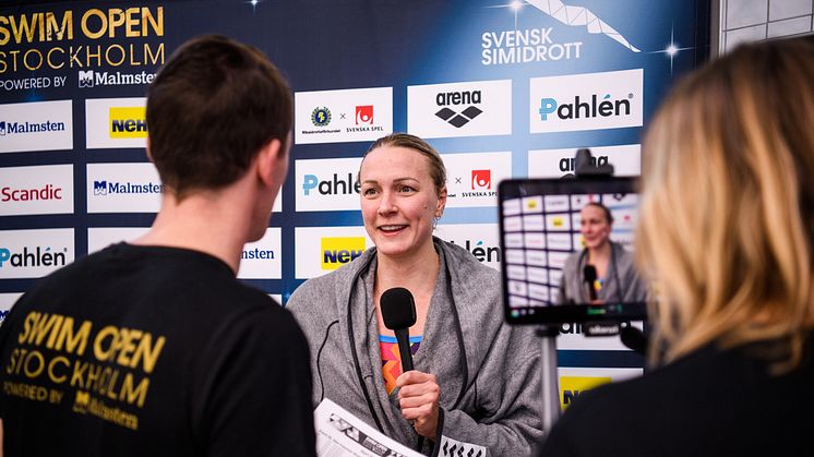 Välkommen på pressträff inför Malmsten Swim Open Stockholm