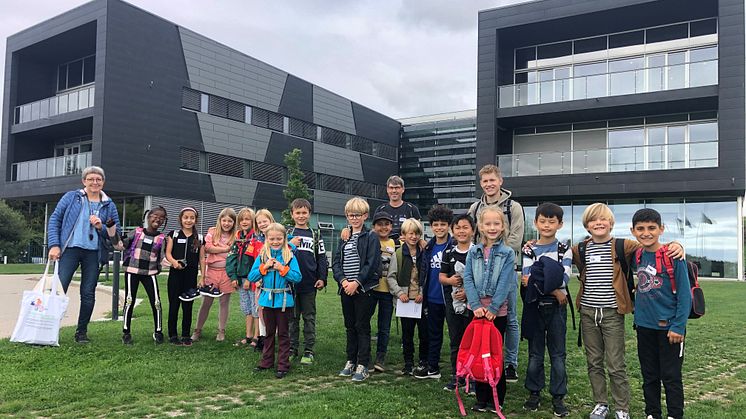 SEF A/S Adopter en skoleklasse fra Ørkildskolen i Svendborg