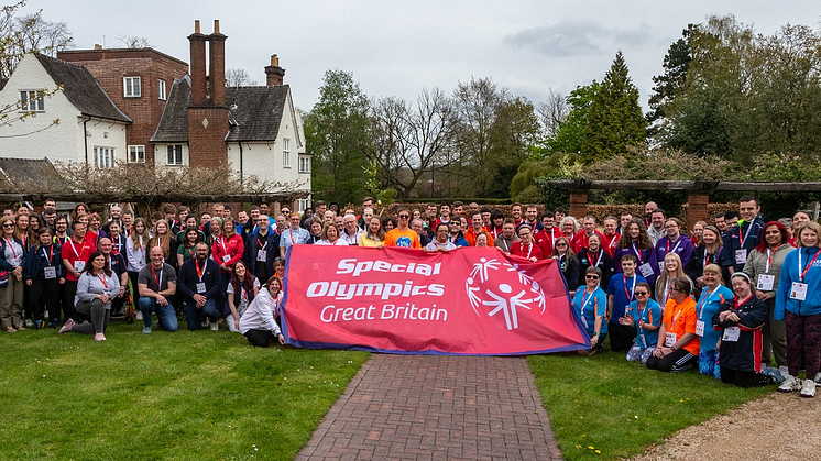 Team Great Britain ready for the upcoming Special Olympic World Games in Berlin.