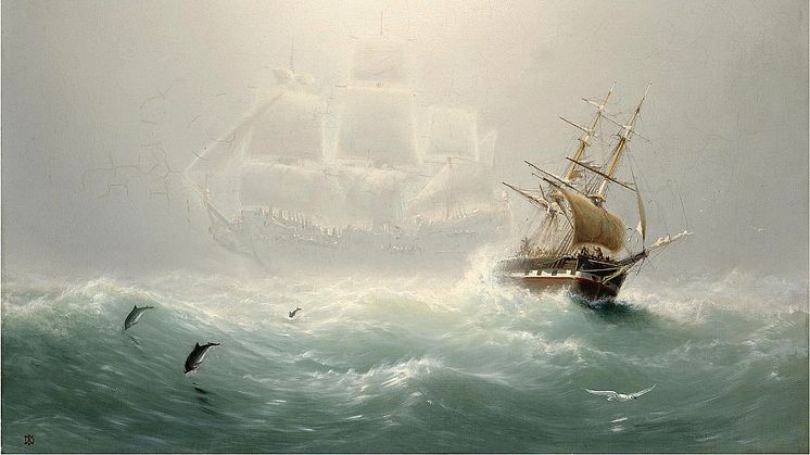 The Flying Dutchman, by Charles Temple. Source: Wikimedia