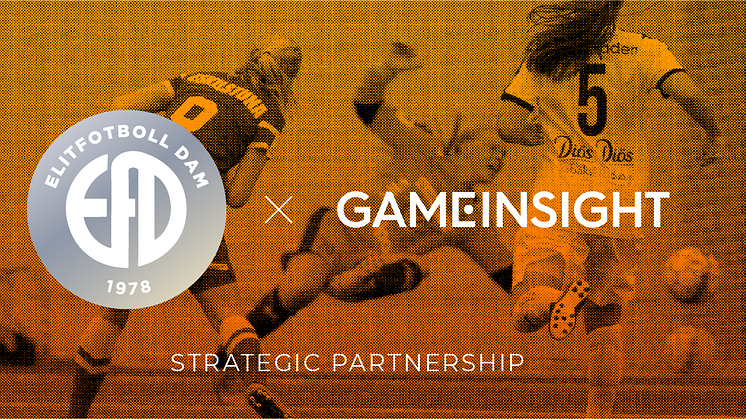 Elitfotboll Dam inleder samarbete med Gameinsight.