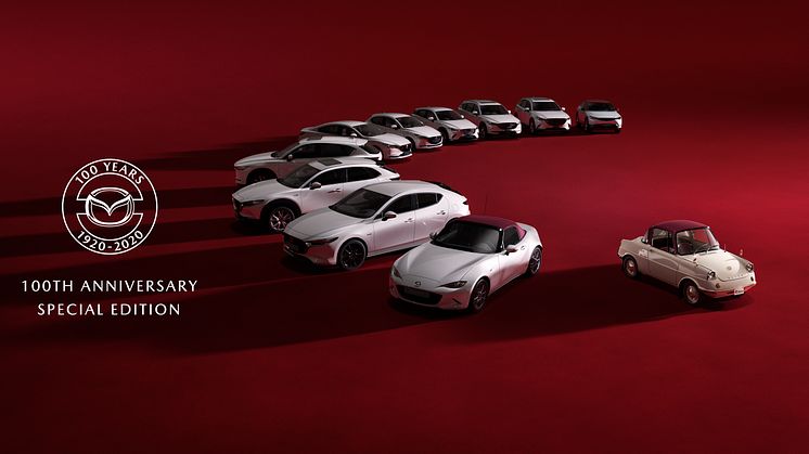 Mazda firar 100 år med specialmodeller