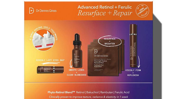 Advanced Ferulic + Retinol Resurface + Repair Kit 3