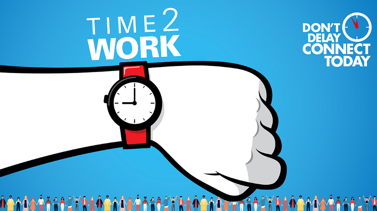  "Time2work” är temat för Reumatikerförbundets kampanj på Internationella reumatikerdagen.