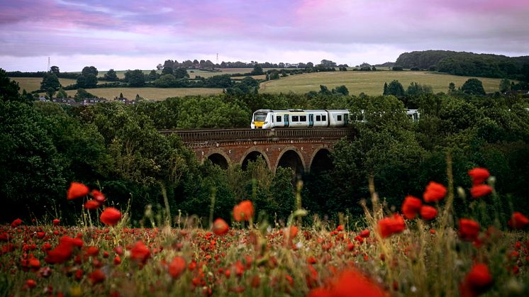 Survey reveals that four in 10 Brits are most looking forward to a change of scenery when they return to rail. More pictures available below.