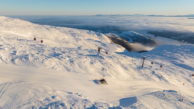 Tidig säsongsstart på SkiStars destinationer. Foto från Åre 16 november. 