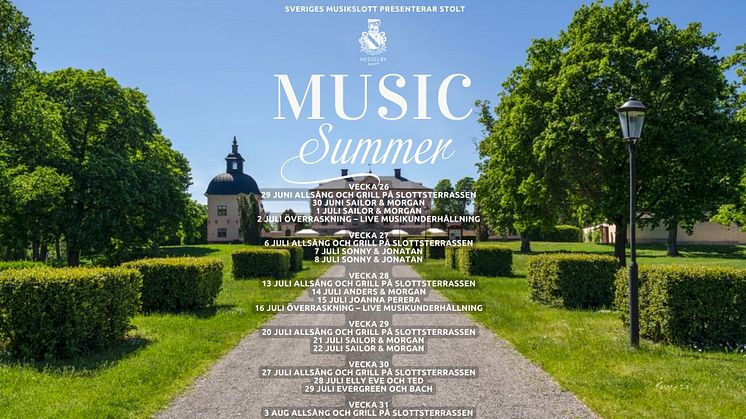 Music Summer på Hesselby Slott