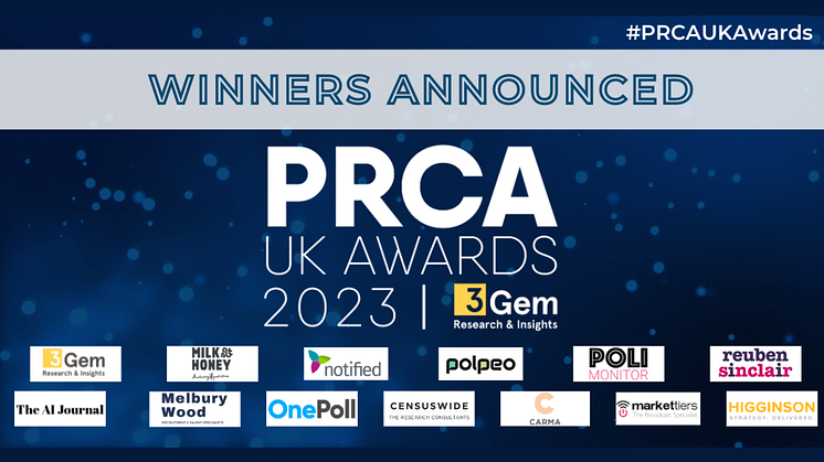 PRCA UK Awards 2023 winners announced