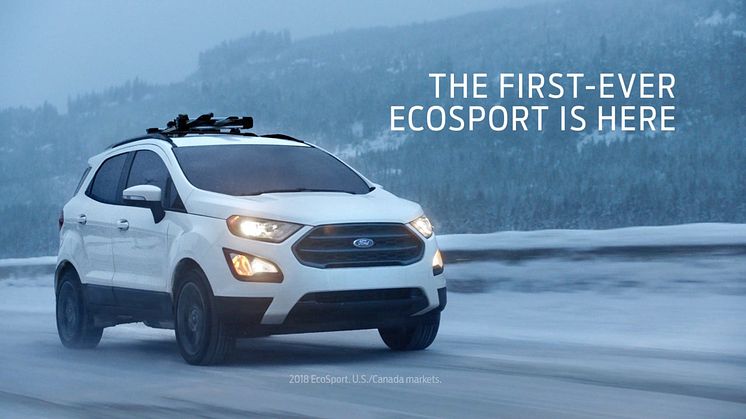 Először az USAban az új Ford EcoSport