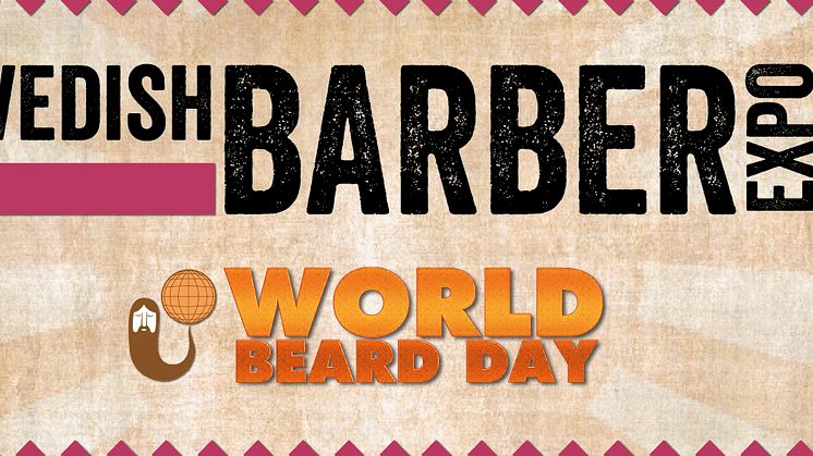 Barberare från hela Sverige samlas till en inspriationsdag i Stockholm på World Beard Day!