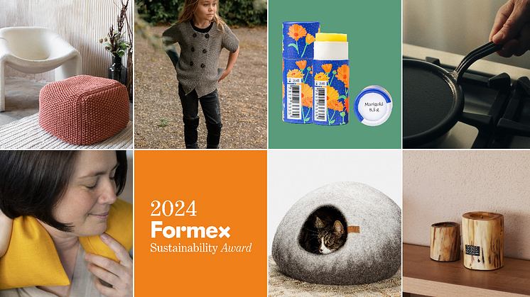 Formex Sustainability Award - här är de sju nominerade bidragen