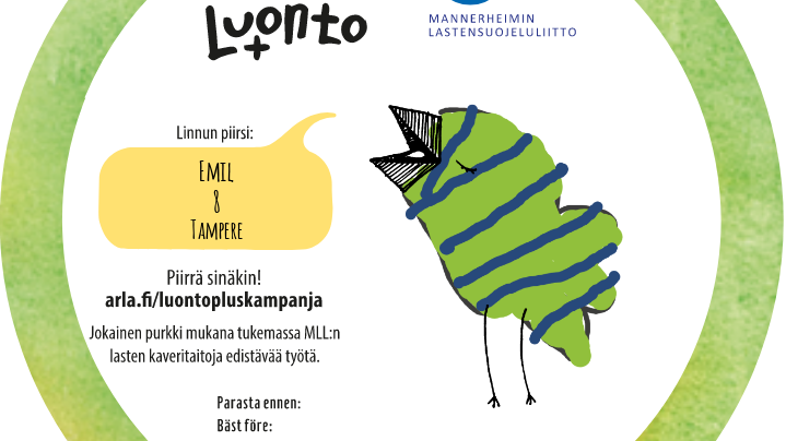Arla Luonto+ lintukaveri Emil 8 Tampere