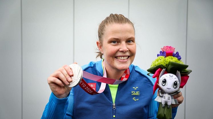 Anna Normann vid paralympics i Tokyo 2021