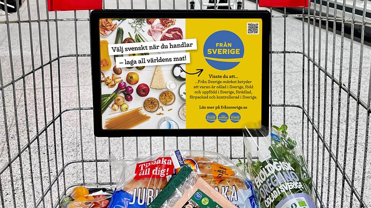 Nu drar Från Sverige-veckorna igång! Det är fjärde året livsmedelsbranschen samarbetar för att lyfta Från Sverige-märkta produkter i butik och kommunikation. Nytt för i år är pilotprojektet Smaka på Från Sverige.
