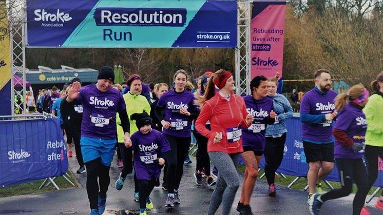 ​Newcastle runners join the resolution to raise £12,000 for the Stroke Association