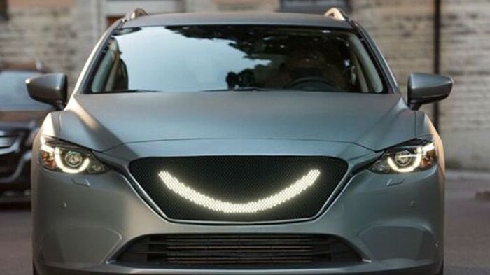 Semcon’s concept car – Smiling Car – can be seen at the Auto Trade Fair.