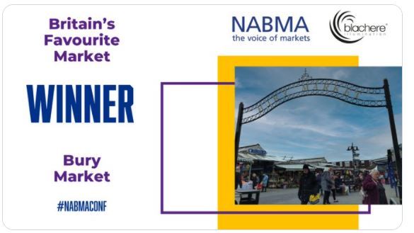It’s official – Bury Market is the nation’s favourite again!