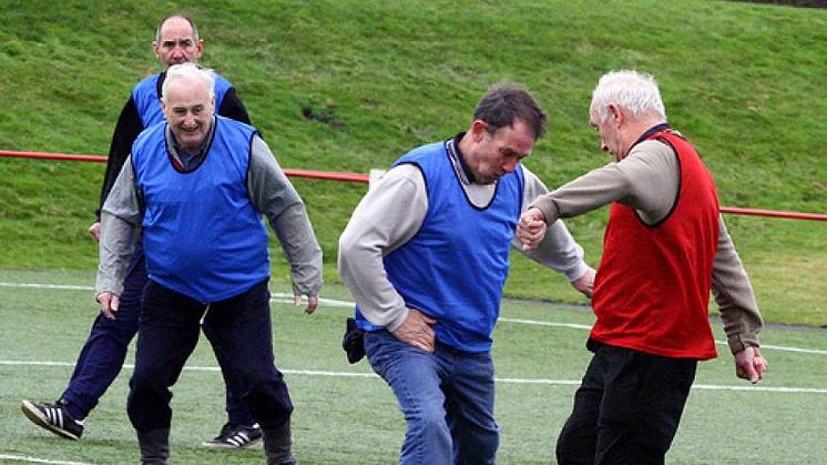 ​​Fred. Olsen Cruise Lines and the Suffolk Football Association host the first-ever game of ‘Walking Football at Sea’ 