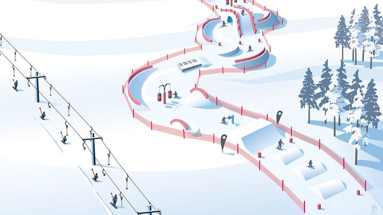 SkiStar fun slope er en av nyhetene på SkiStars skandinaviske destinasjoner sesongen 17/18.