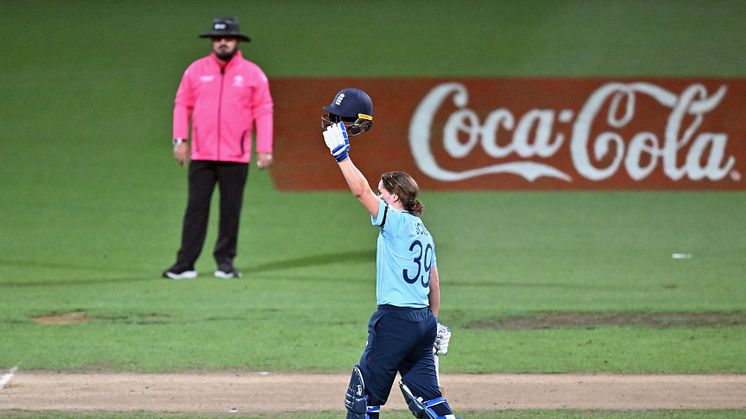 Sciver scored her fourth ODI ton. Photo: Getty Images