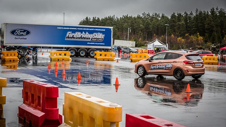 Ford Driving Skills for Life Rudskogen 2019 DSFL gratis kjørekurs