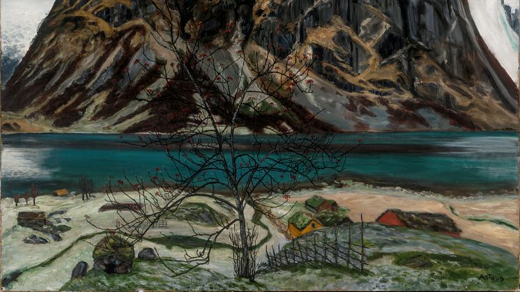 Den storstilte utstillingen «Rå natur» viser nærmere 100 verk av Nikolai Astrup.