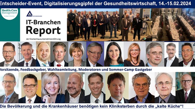 In zwei Wochen am 14.02.2024: Sichern Sie sich Ihren Platz auf dem Digitalisierungsgipfel der Gesundheitswirtschaft im Industrie Club Düsseldorf