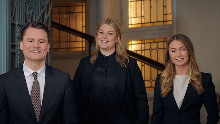 Douglas Davidsson, Fanny Strand och Rebecca Bloss är nya franchisetagare på Bjurfors. 