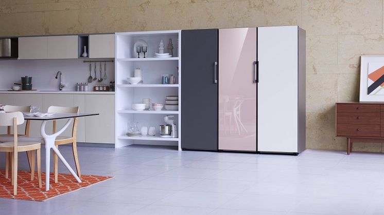 Samsung introducerar nytt BESPOKE kylskåp på IFA 2019