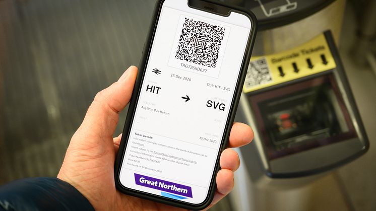 Barcode e-tickets are now available at 8 extra stations in Herts, Beds and Cambs