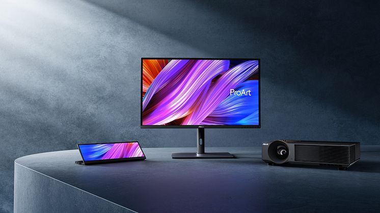 ASUS Expands ProArt with new OLED Monitors and Projectors