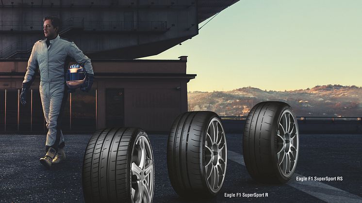 Goodyear koettelee rajoja uudella moottoriurheilun innoittamalla, tie- ja ratakäyttöön kehitetyllä Eagle F1 SuperSport -mallistolla