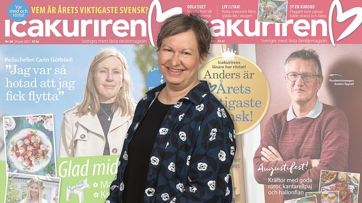 Lotte Ivarson Sandén – ny chefredaktör på Icakuriren. Foto: Gugge Zelander.