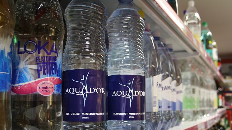 Ökad försäljning av buteljerat vatten i Skellefteå