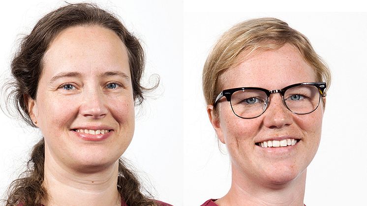 Jessica Ingman och Tove Nielsen är nya specialister på UDS bilddiagnostiska klinik. 