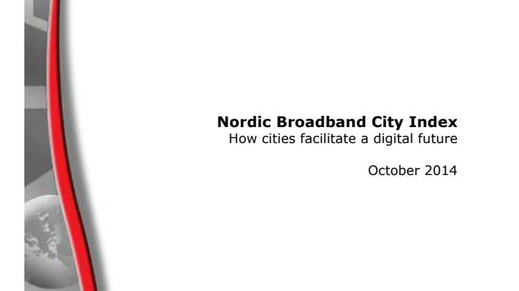 Nordiskt bredbandsindex 2014