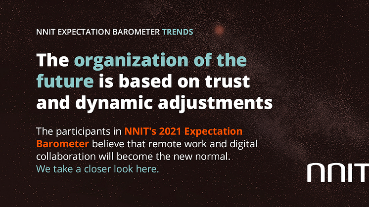 NNIT Expectation Barometer on the future digital workplace 