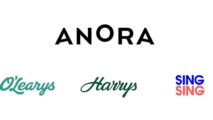 Anora Group förstärker sin position på eatertainement-scenen genom utökat samarbete med kedjorna O’Learys, Harrys och Sing-Sing